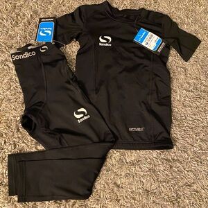 NWT 5-6 kids athletic set